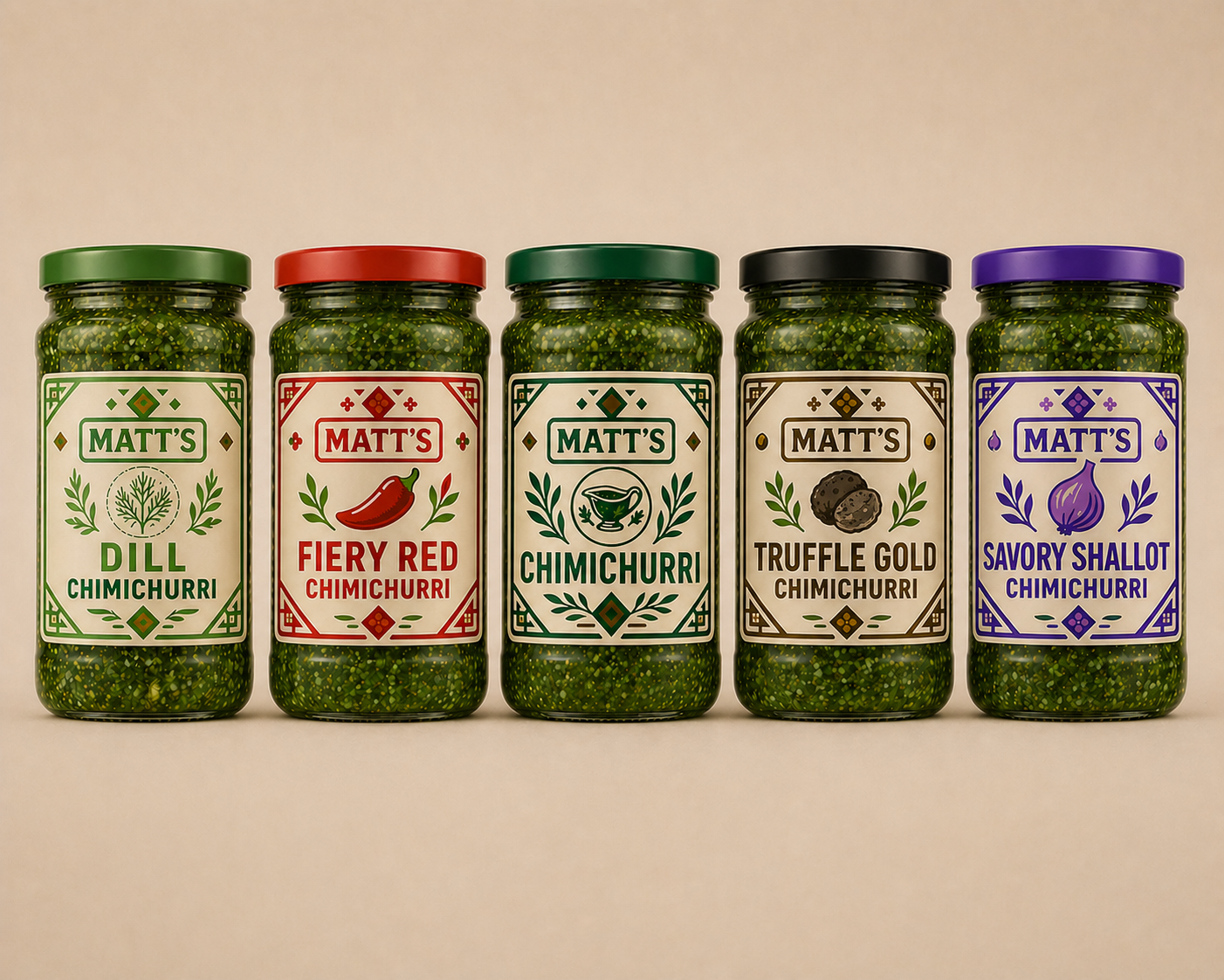 All Five Bold Flavors-THE SET